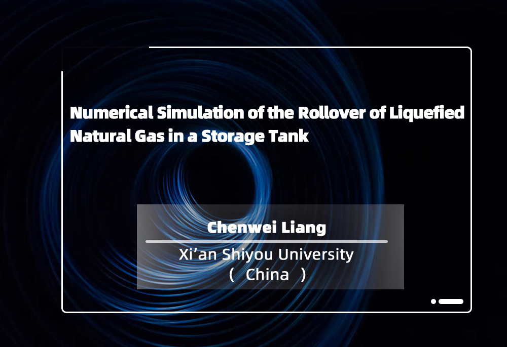 Numerical Simulation of the Rollover of Liquefied Natural Gas in a Storage Tank